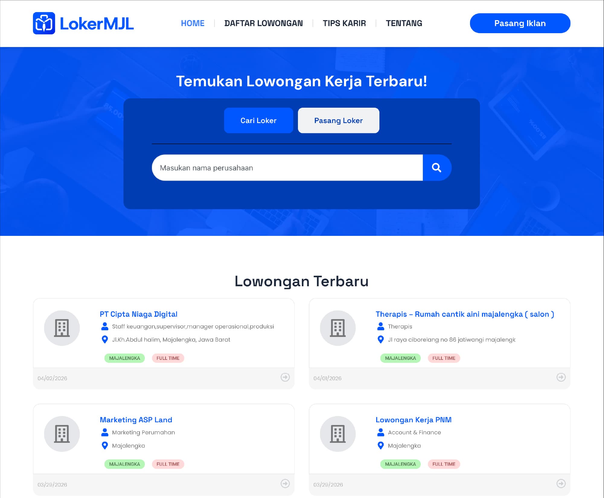 Loker Majalengka